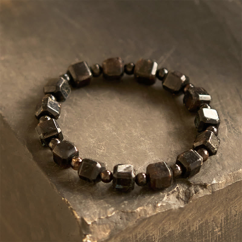 KarmaRipple's Astrophyllite Transformation Bracelet p1