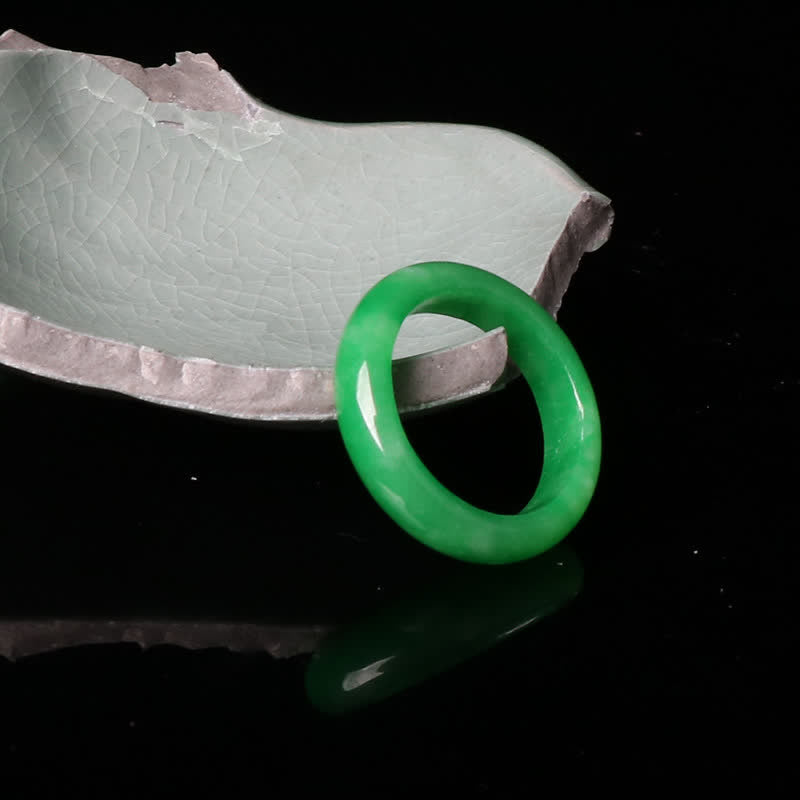 KarmaRipple's Jade Abundance Fortune Ring p1