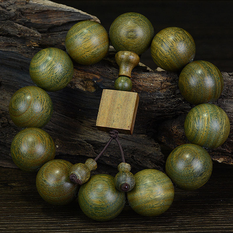 KarmaRipple's Tibetan Green Sandalwood Cure Bracelet p1