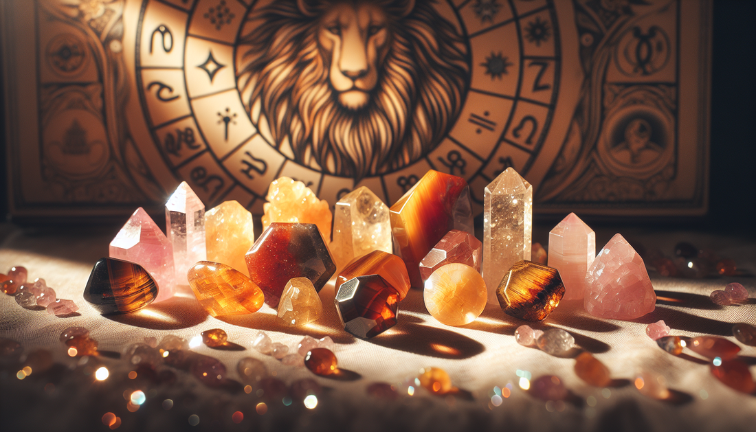 封面图片 - radiant-crystals-unveiling-the-leos-mystical-allies
