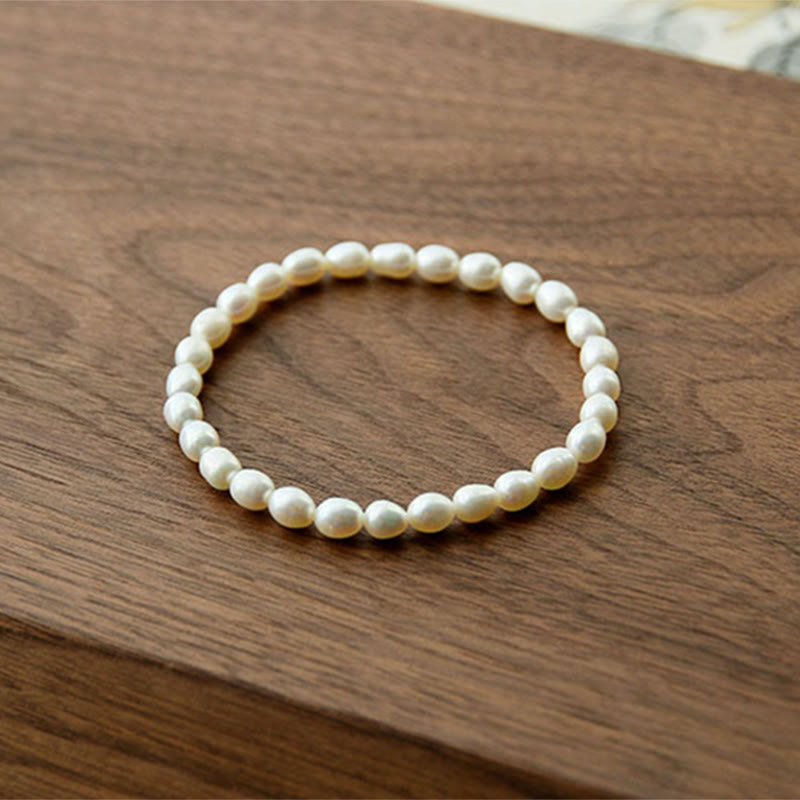 KarmaRipple's Authentic Pearl Balancing Beaded Bracelet p10