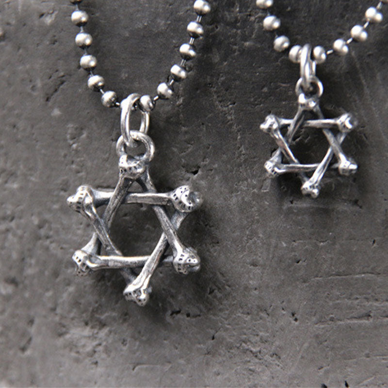 KarmaRipple's 925 Sterling Silver Star of David Hope Protection Pendant p6