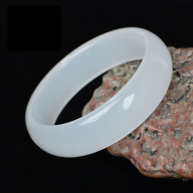 KarmaRipple's Authentic Golden Silk Jade Wealth Fortune Bracelet Bangle p8