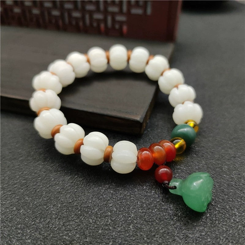 KarmaRipple's Authentic Bodhi Seed Agate Bodhi Balance Bracelet p2