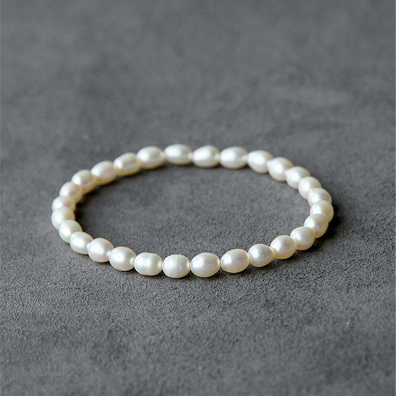 KarmaRipple's Authentic Pearl Balancing Beaded Bracelet p21