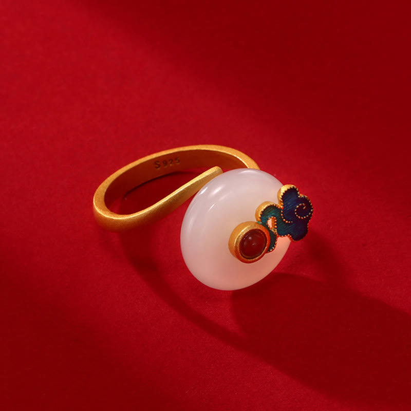 KarmaRipple's Jade Bronze Coins Auspicious Clouds Prosperity Pendant Necklace Bracelet Ring Earrings p4