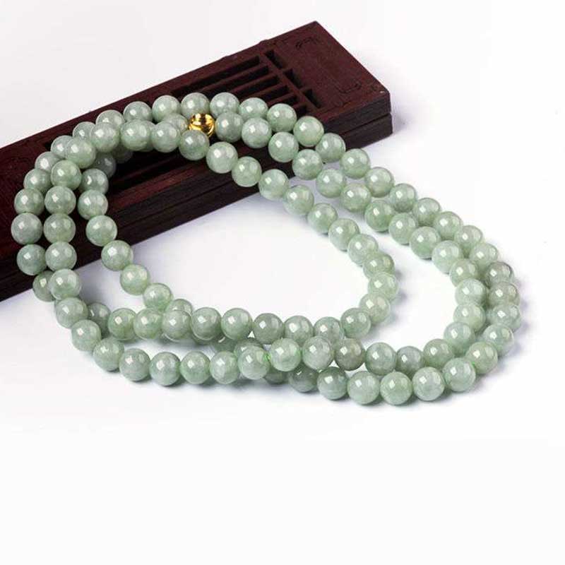 KarmaRipple's 108 Beadwork Jade Fortune Bracelet Mala p9