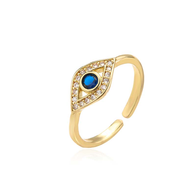 KarmaRipple's Evil Eye Protection Blessing Bronze Ring p4