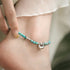 4-5mm Turquoise Anklet(Circumference 23-28cm)
