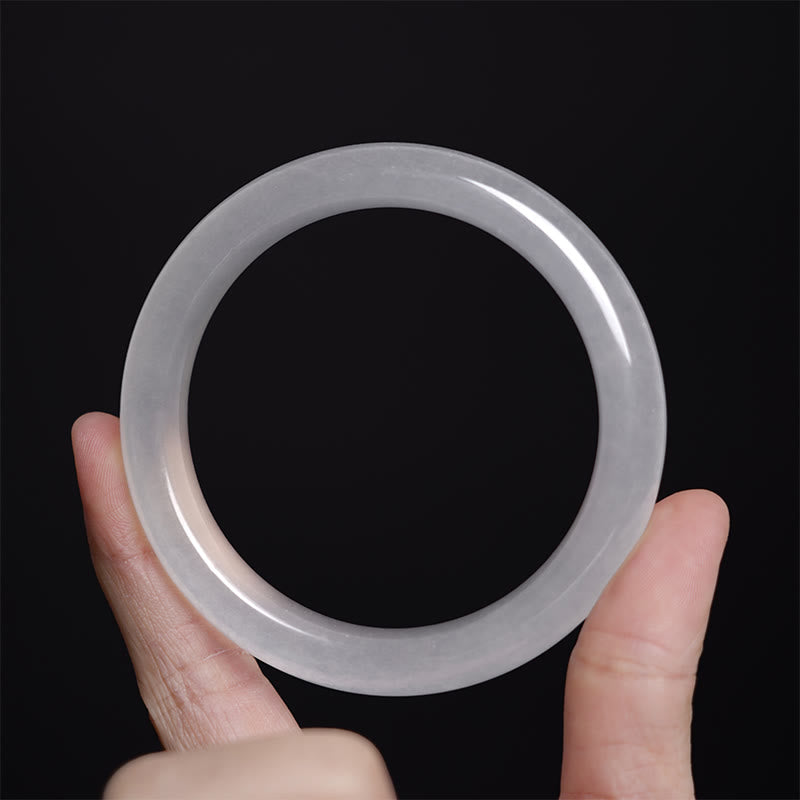 KarmaRipple's Authentic Golden Silk Jade Wealth Fortune Bracelet Bangle p6