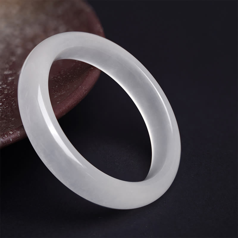 KarmaRipple's Authentic Golden Silk Jade Wealth Fortune Bracelet Bangle p14