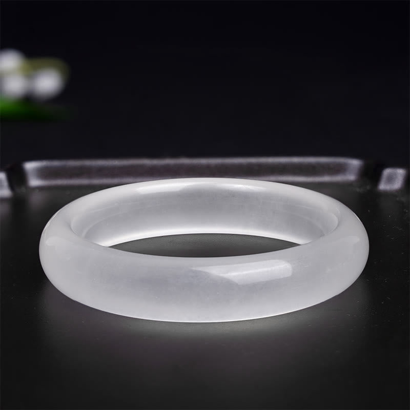 KarmaRipple's Authentic Golden Silk Jade Wealth Fortune Bracelet Bangle p3