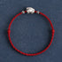 Small Rabbit Bracelet(Wrist Circumference 13-18cm) / Dark Red