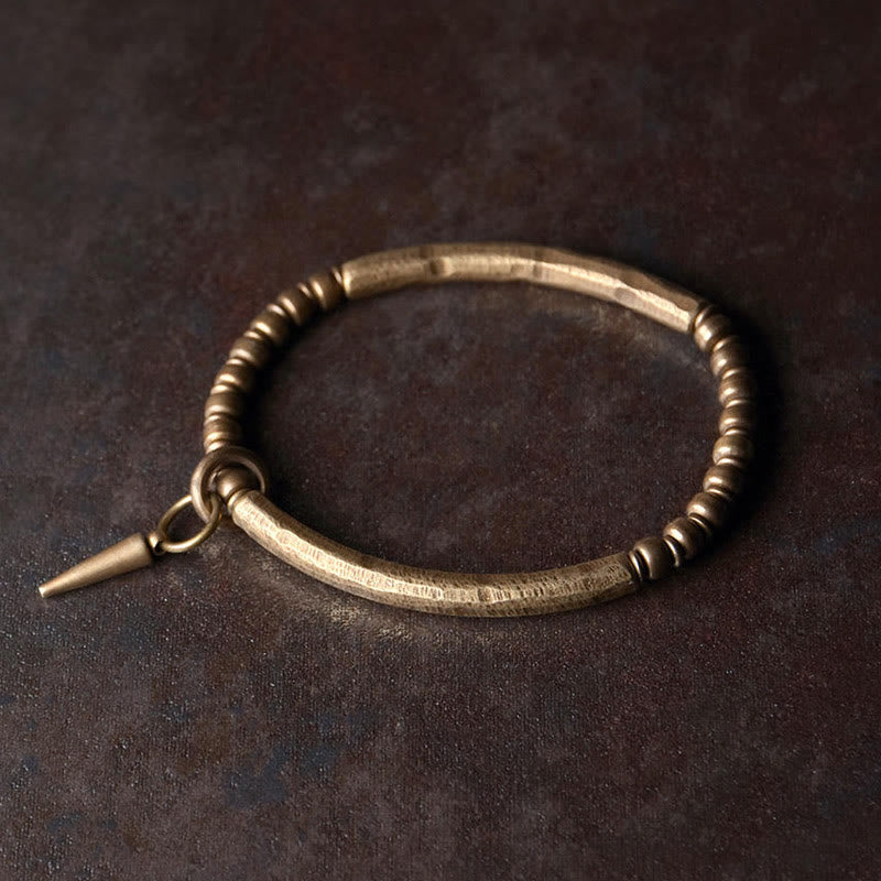 KarmaRipple's Bronze Brass Balance Wealth Simple Bracelet p14