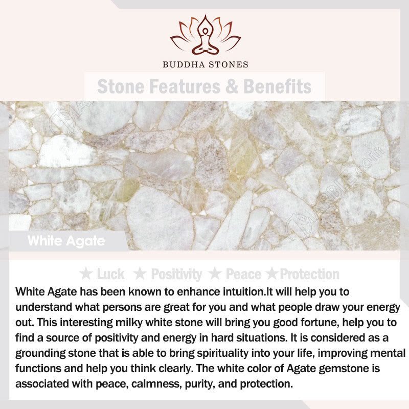 KarmaRipple's Ivory Agate Pearl 18 Beadwork Balance Fortune Bracelet p10