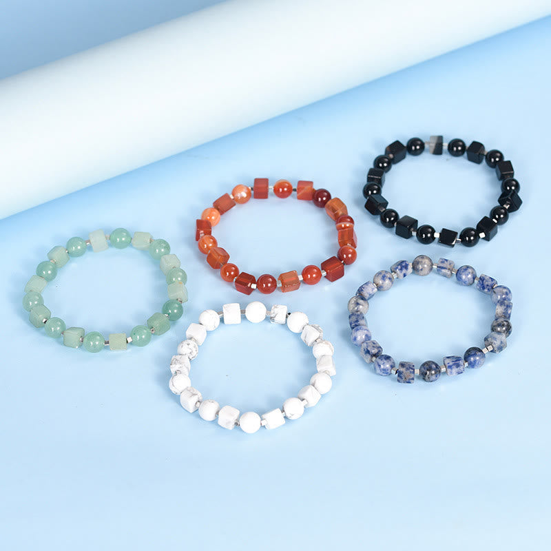 KarmaRipple's Various Crystals Black Obsidian Purification Bracelet p16