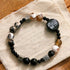 Black Onyx&Black Glitter Stone