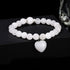 White Jade(Wrist Circumference: 14-16cm) / 10mm