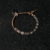 KarmaRipple's Bronze Ivory Gemstone Fortune Bracelet