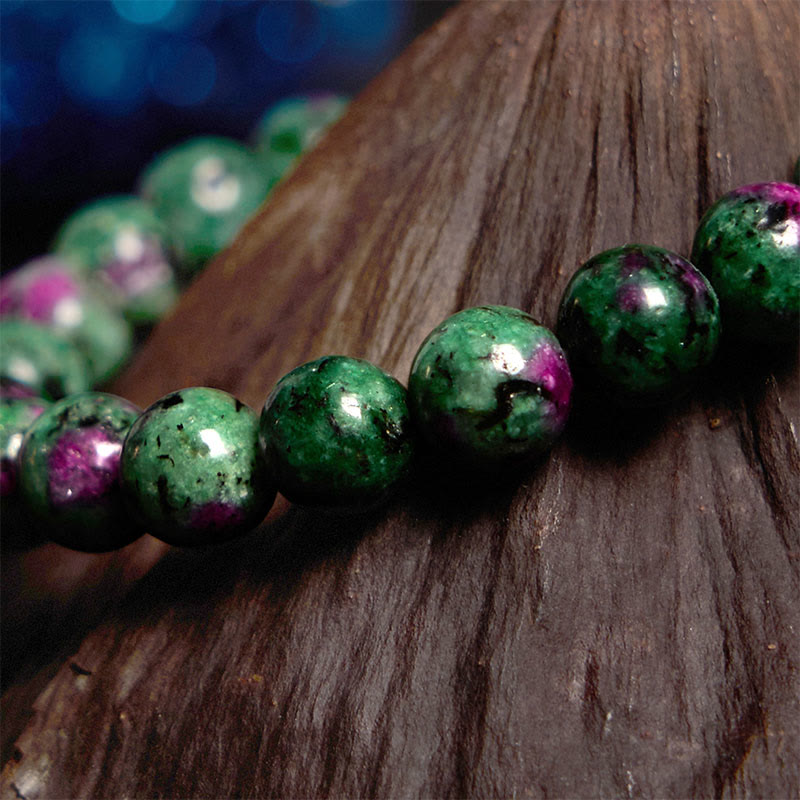 KarmaRipple's Ruby Zoisite Connection Bracelet p3