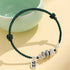 White Agate Green Rope Copper Snake(Wrist Circumference: 15-18cm)