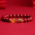 Dark Red Cinnabar / 8mm(Wrist Circumference: 14-16cm)