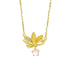925 Sterling Silver 18K Gold Plated Lotus
