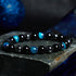 Blue Tiger Eye Obsidian Hematite(Wrist Circumference: 14-18cm)