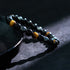Yellow Tiger Eye Obsidian Hematite(Wrist Circumference: 14-18cm)