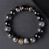 10mm Silver Sheen Obsidian(Wrist Circumference: 16-17cm)