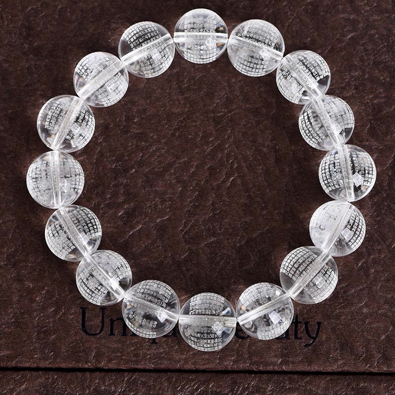 KarmaRipple's Heart Sutra Authentic Ivory Gemstone Protection Bracelet p3