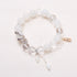 10mm White Crystal White Jade Bead(Wrist Circumference: 14-16cm)