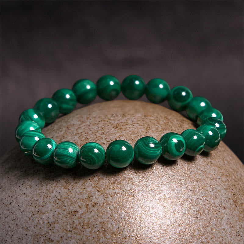 KarmaRipple's Authentic Malachite Protection Calmness Bracelet p3