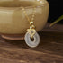 Chalcedony 925 Sterling Silver Golden Snake