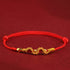 999 Gold Mini Two Bead Snake / Bracelet(Wrist Circumference 14-18cm)