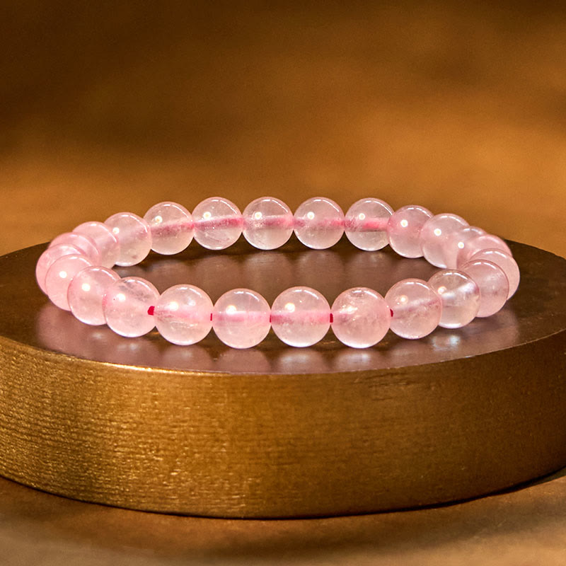 KarmaRipple's Rose Quartz Balancing Energy Bracelet p1