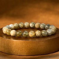 KarmaRipple's Authentic Labradorite Beadwork Balancing Support Bracelet