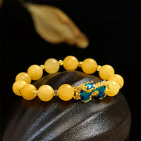 KarmaRipple's Authentic Topaz Color Change PiXiu Wealth Bracelet
