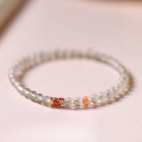 KarmaRipple's Ultra-Thin Moonstone Koi Fish Balancing Bracelet