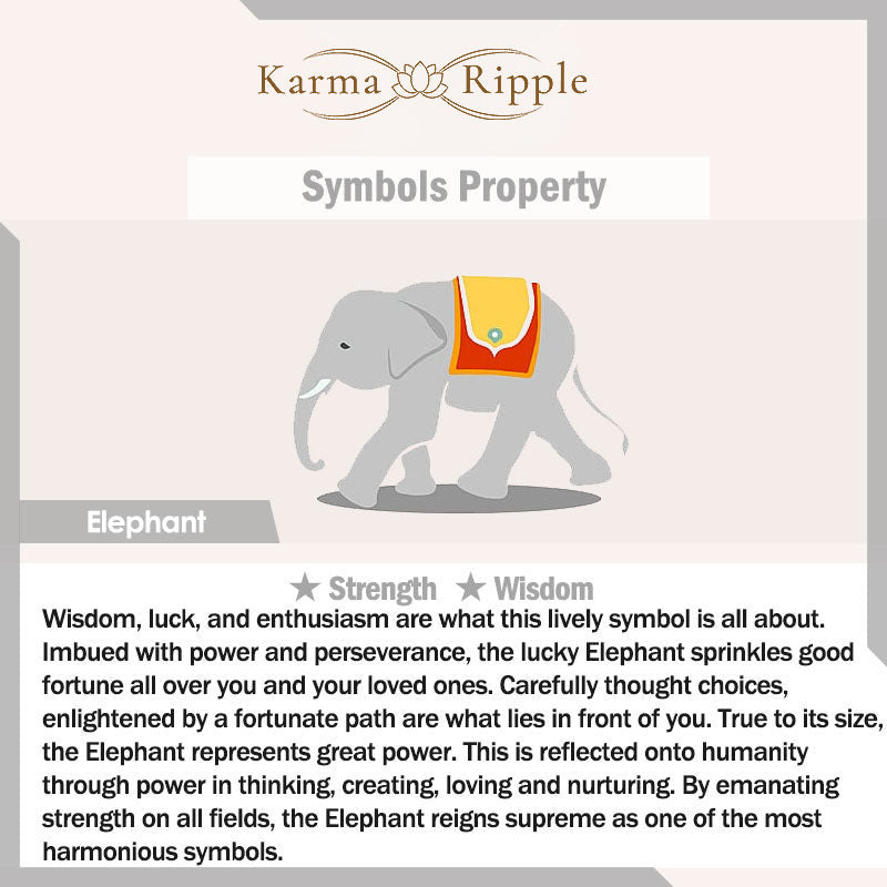 KarmaRipple's FengShui Elephant Ivory Jade Fortune Earrings p7