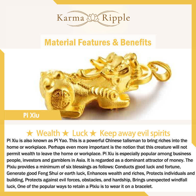 KarmaRipple's FengShui PiXiu Obsidian Wealth Bracelet p15