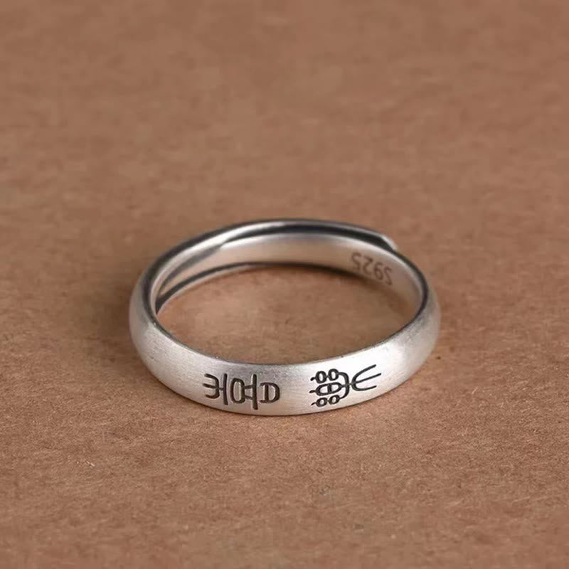 KarmaRipple's Peace And Joy Bronze Fortune Wealth Ring p3