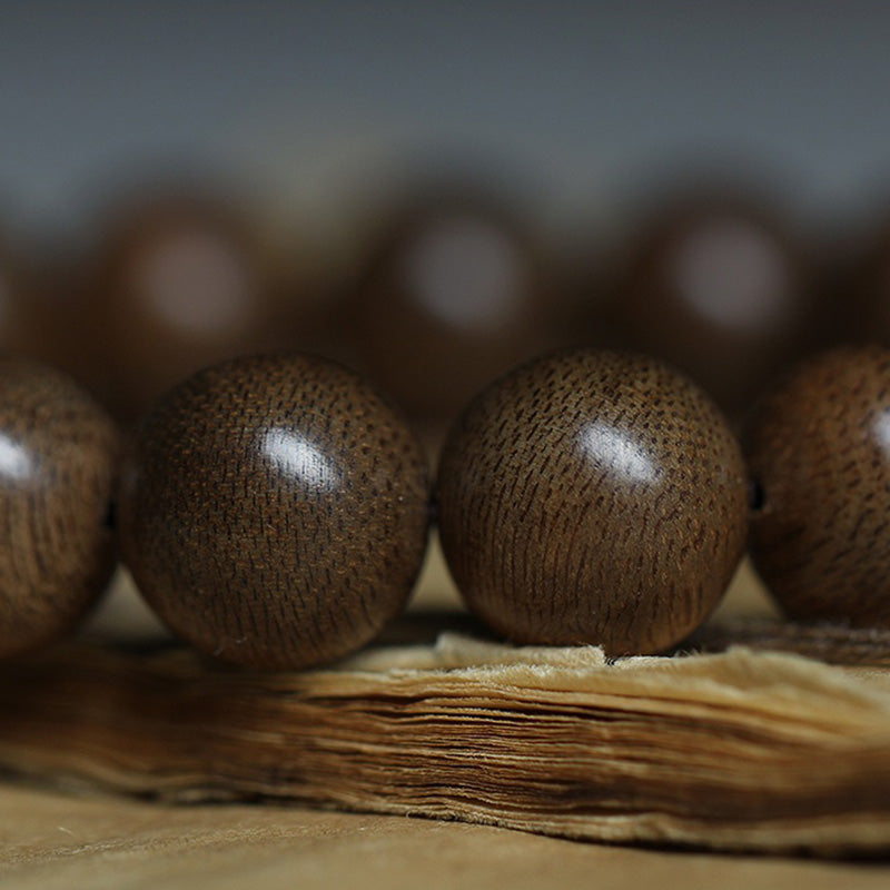 KarmaRipple's Chinese Zodiac Natal Buddha Kalimantan Agarwood Red Agate Amber 925 Sterling Silver Bracelet p12