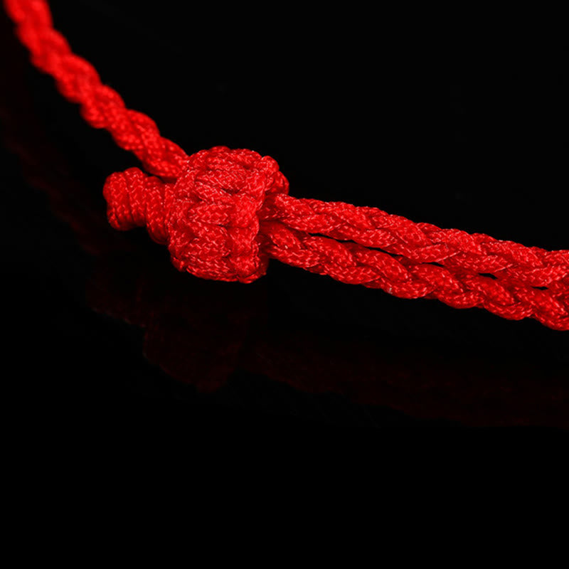 KarmaRipple's 999 Gold Fortune Koi Fish Handcrafted Woven String Bracelet p9