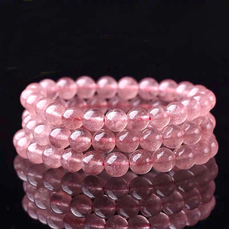 KarmaRipple's Authentic Rose Quartz Love Caring Bracelet p5