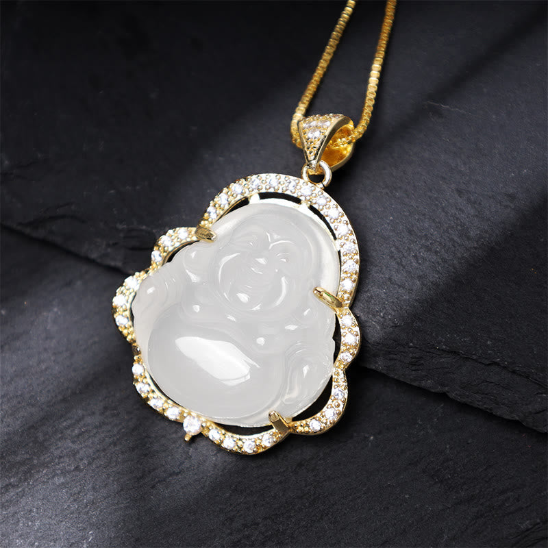 KarmaRipple's Good Fortune Laughing Buddha Pendant p22