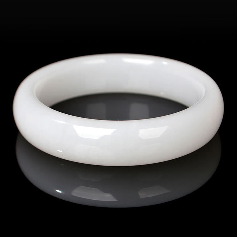 KarmaRipple's Authentic Golden Silk Jade Wealth Fortune Bracelet Bangle p12