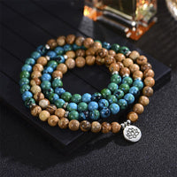 KarmaRipple's 108 Meditation Balancing Multilayer Mala