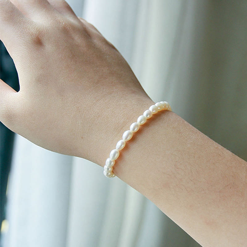 KarmaRipple's Authentic Pearl Balancing Beaded Bracelet p11