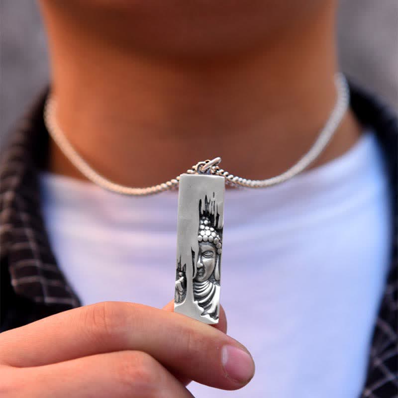 KarmaRipple's Tathagata Buddha Strength Protection Amulet Fortunate Necklace Pendant p10